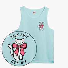 Afbeelding laden in Galerijviewer, Talk Sh*t Get Bit Tank Top (Unisex)-Printed Clothing, Printed Tank, 03980-Sassy Spud