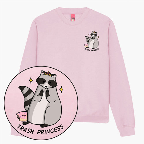 Trash Princess Sweatshirt (Unisex)-Printed Clothing, Printed Sweatshirt, JH030-Sassy Spud