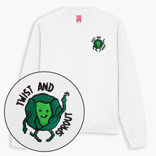 Laden Sie das Bild in den Galerie-Viewer, Twist And Sprout Embroidered Sweatshirt (Unisex)-Embroidered Clothing, Embroidered Sweatshirt, JH030-Sassy Spud