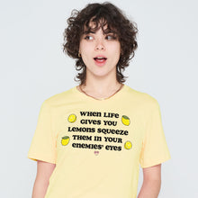 Afbeelding laden in Galerijviewer, When Life Gives You Lemons T-Shirt (Unisex)-Printed Clothing, Printed T Shirt, EP01-Sassy Spud